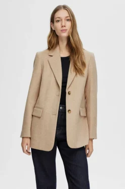 Selected Women Blazer slfSasja Wool Blazer B
