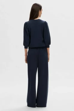 Selected Women Collegegenser slfTenny 3/4 Sweat Top