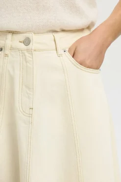 Selected Women Denim skjørt slfTenna HW Long
