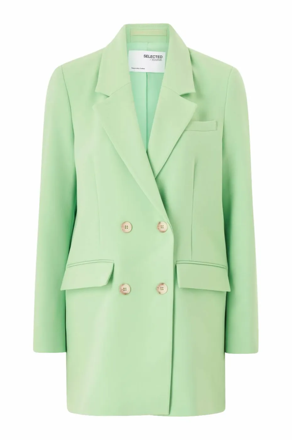Selected Women Dressjakke slfMyla LS Relaxed Blazer Noon