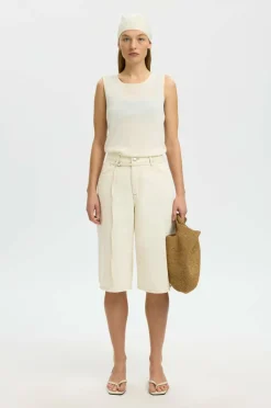 Selected Women Jeans-shorts slfTenna MW Bermuda
