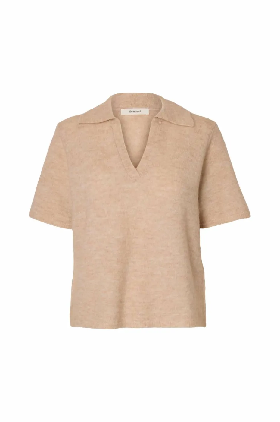 Selected Women Pullover slfLulu SS Knit Polo