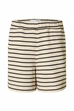 Selected Women Shorts slfElise HW Striped Shorts