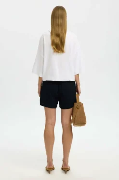 Selected Women Shorts slfLuisa-linnie Linen Blend Shorts