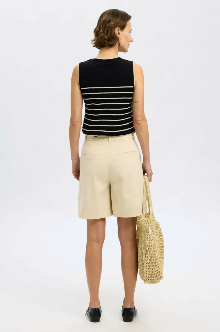 Selected Women Shorts slfVienna HW Wide Shorts