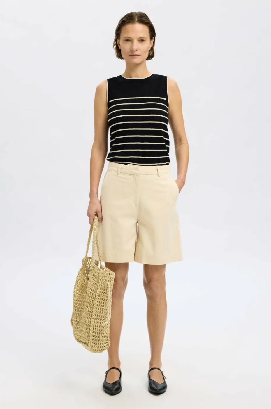 Selected Women Shorts slfVienna HW Wide Shorts