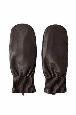 Selected Women Tommelhansker slfOlga Padded Leather Mittens