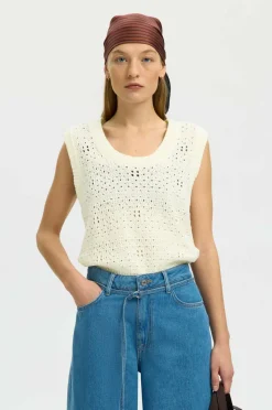 Selected Women Vest slfKarla SL Knit U-neck Top