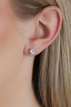 Snö of Sweden Øredobben Callie Small Crystal Pin Ear