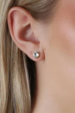Snö of Sweden Øredobben Callie Small Crystal Pin Ear