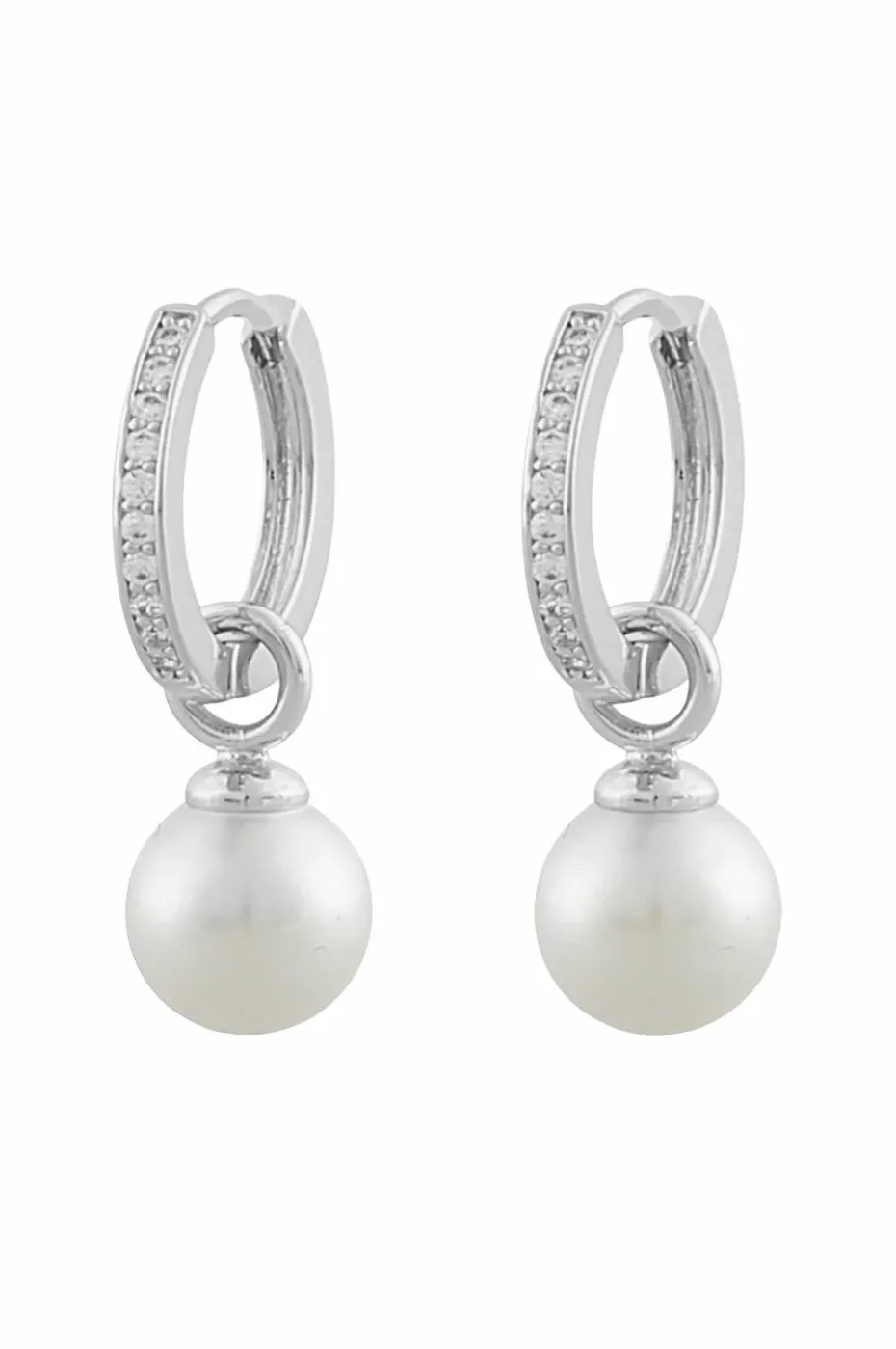 Snö of Sweden Øredobber Core Pearl Ring Ear