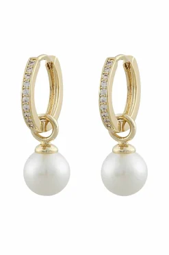 Snö of Sweden Øredobber Core Pearl Ring Ear