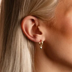 Snö of Sweden Øredobber Cute Crystal Pendant Ear