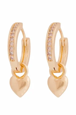 Snö of Sweden Øredobber Cute Crystal Pendant Ear