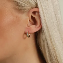 Snö of Sweden Øredobber Elaine Small Ring Ear