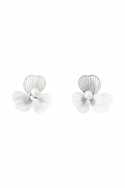 Snö of Sweden Øredobber Flora Petal Ear Plain