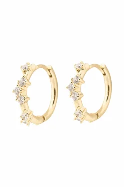 Snö of Sweden Øreringer Lorrie Small Crystal Ear