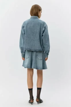 Sofie Schnoor Denim jakke Nashsw Denim Boxy Shirt
