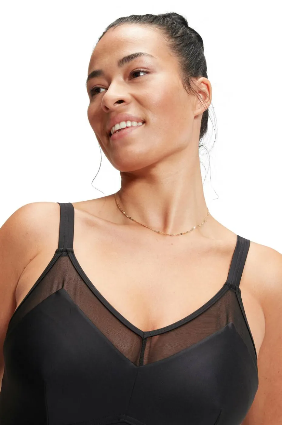 Speedo Badedrakt Shaping Mesh Detail 1 Piece