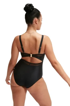 Speedo Badedrakt Shaping Mesh Detail 1 Piece