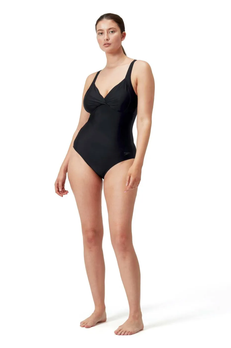 Speedo Badedrakt Solid Cross Knot Swimsuit