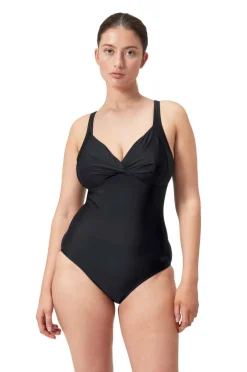 Speedo Badedrakt Solid Cross Knot Swimsuit