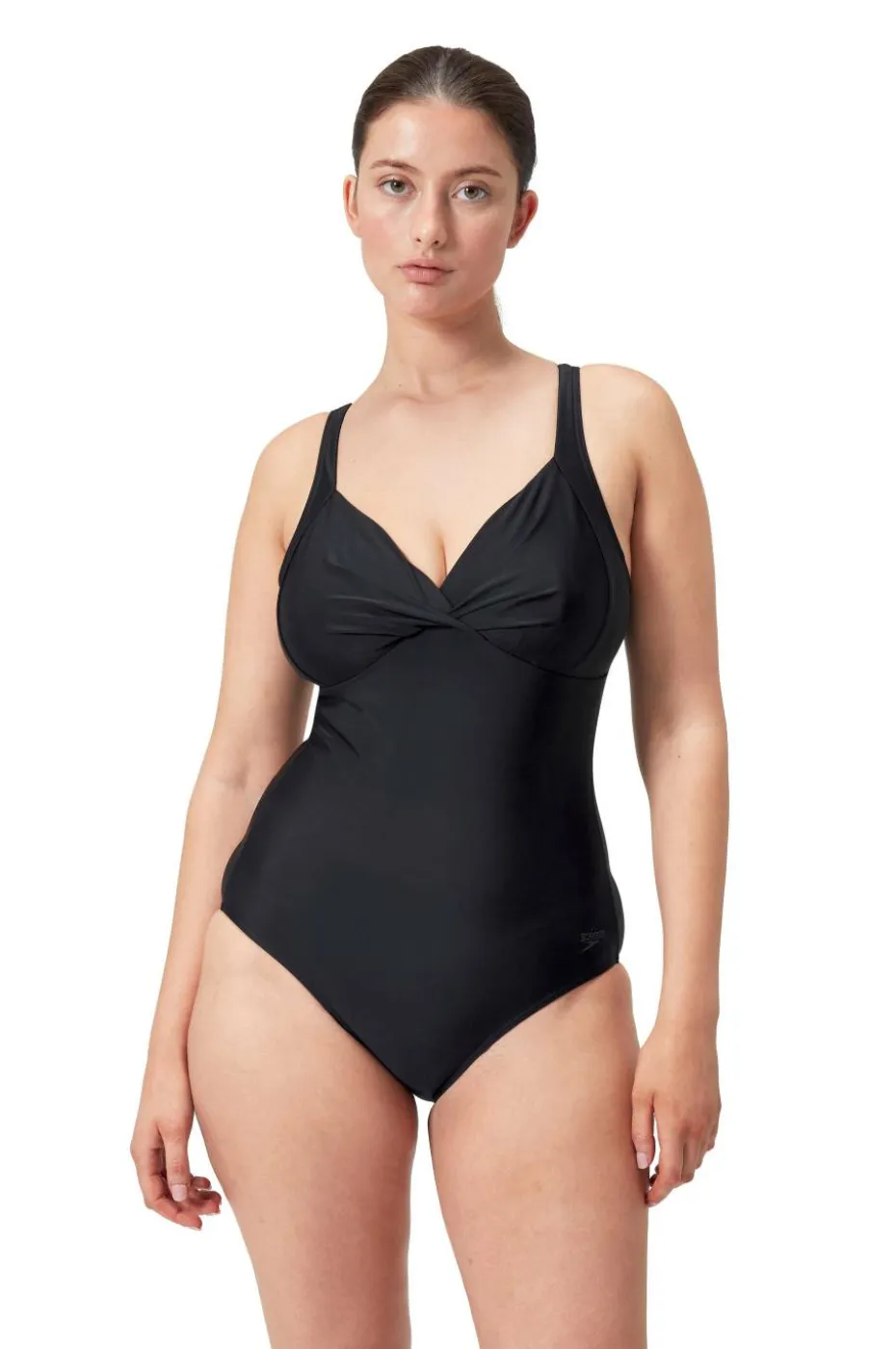 Speedo Badedrakt Solid Cross Knot Swimsuit