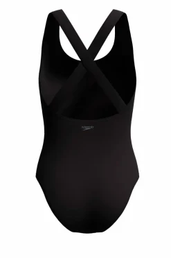 Speedo Badedrakt Solid Scoop Neck One Piece