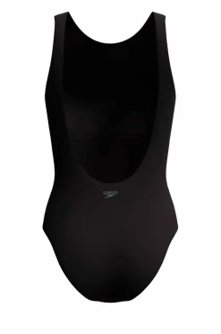 Speedo Badedrakt Solid Scoop Neck One Piece