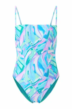 Speedo Badedrakt Womens Printed Adjustable Thinstrap 1 Pc.