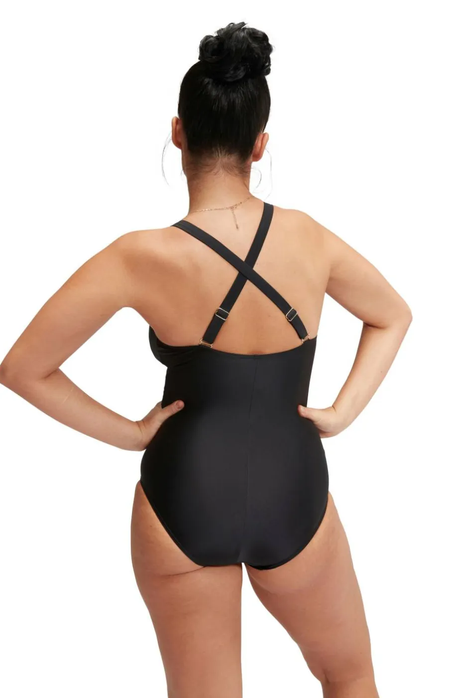 Speedo Badedrakt Womens Shaping V Neck 1 Piece