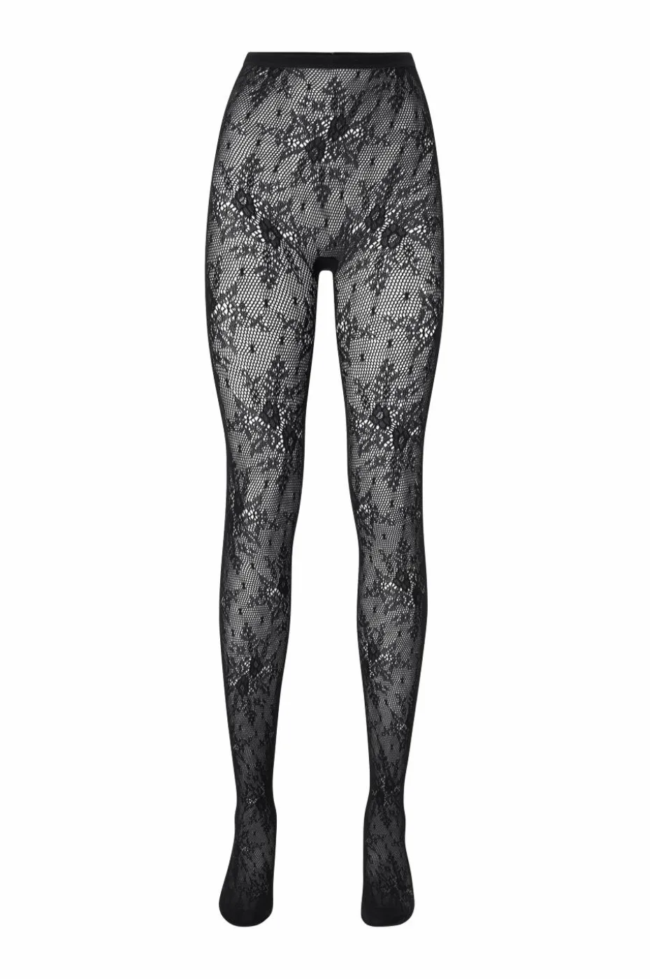 Swedish Stockings Strømpebukser Rosa Lace Tights