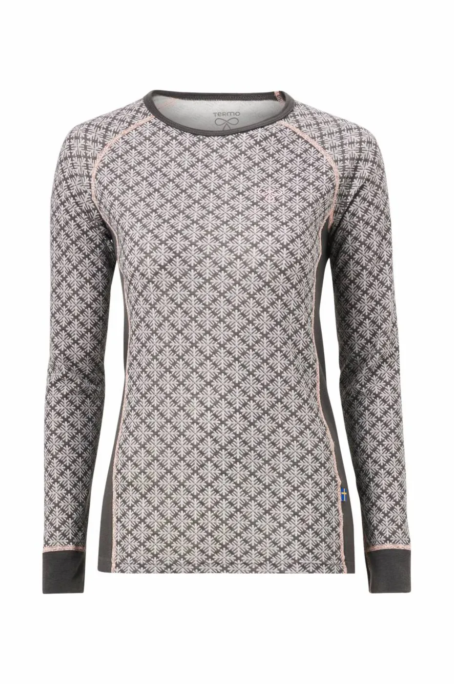 Termo Undertrøye Seaqual Jacquard Round Neck