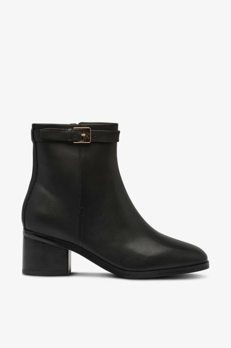 Tommy Hilfiger Boots TH Buckle Riding Mid Heel