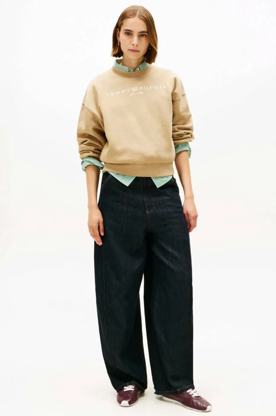Tommy Hilfiger Collegegenser Corp Logo Mdrn