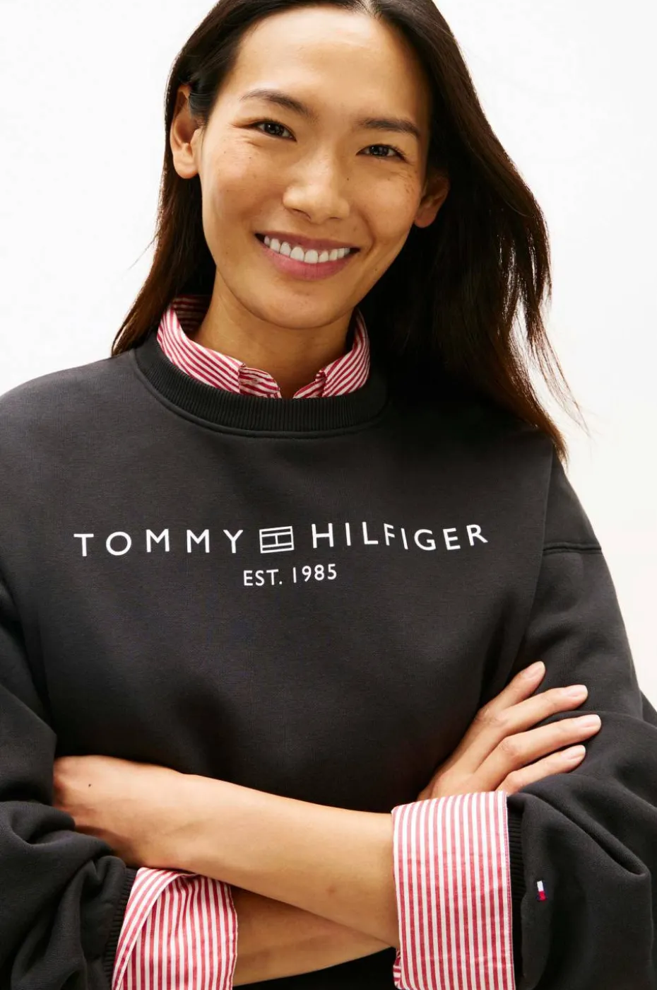 Tommy Hilfiger Collegegenser Corp Logo Mdrn
