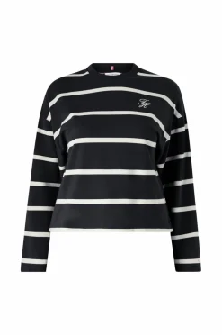 Tommy Hilfiger Curve Collegegenser Crv TH Script Mdrn Terry Swtshrt