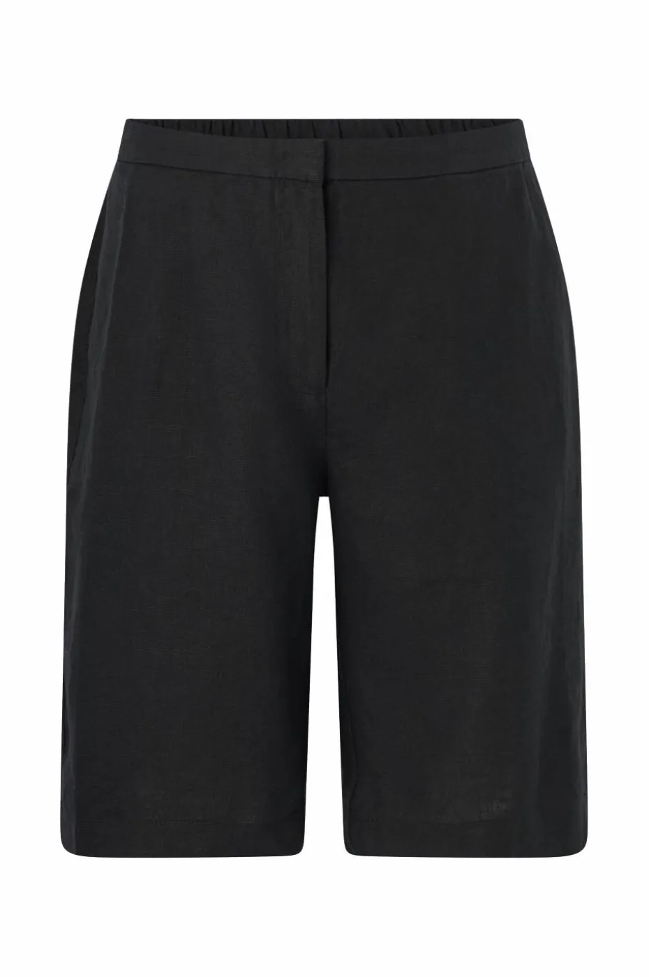Tommy Hilfiger Curve Shorts i lin Crv Ess Linen Tailored Short