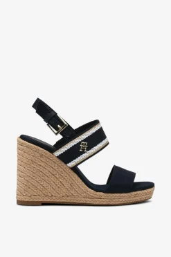 Tommy Hilfiger Sandaletter Webbing High Wedge Sandal