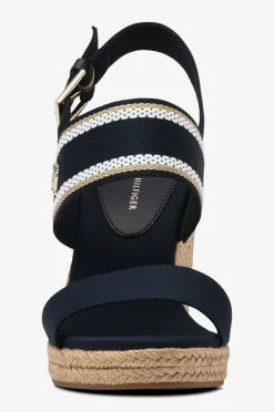 Tommy Hilfiger Sandaletter Webbing High Wedge Sandal