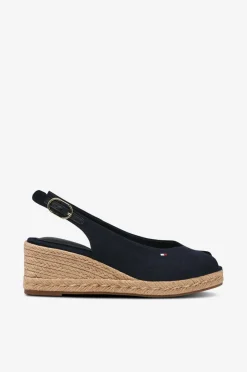 Tommy Hilfiger Sandaletter Mid Wedge Espad Slingback