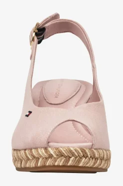 Tommy Hilfiger Sandaletter Mid Wedge Espad Slingback Speck