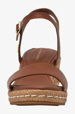 Tommy Hilfiger Sandaletter Mid Wedge Espad Leather