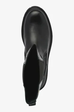 Tommy Hilfiger Støvler TH Lthr Cleated Long Boot