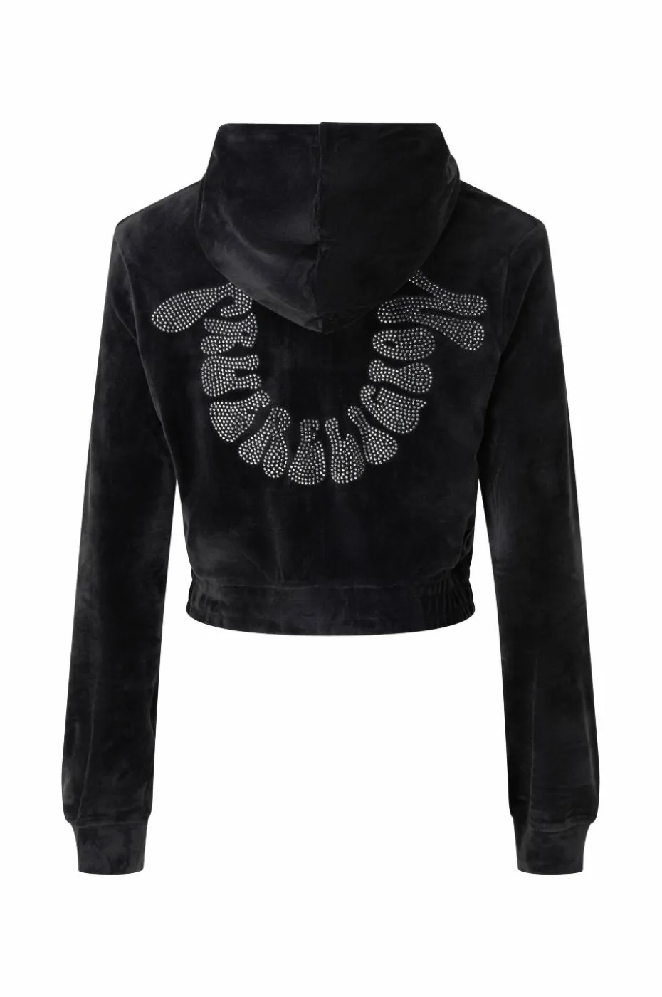 True Religion Hettegenser Branded Crystal Velour Zip
