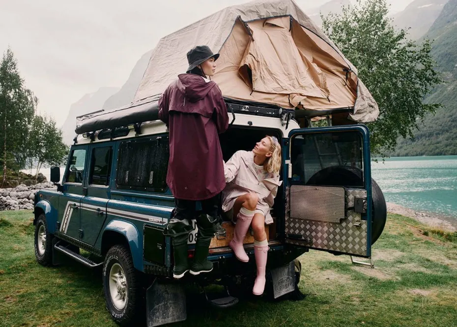 Twentyfour Regnjakke Mode PU Poncho W