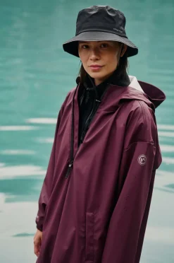 Twentyfour Regnjakke Mode PU Poncho W