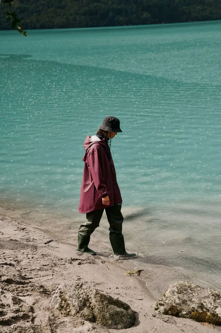 Twentyfour Regnjakke Mode PU Poncho W