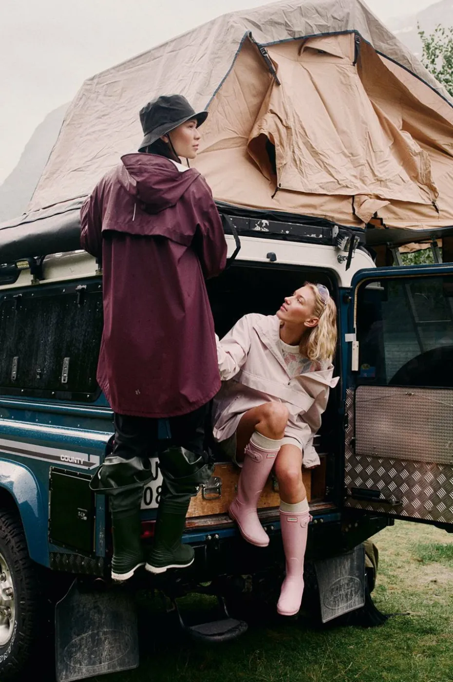 Twentyfour Regnjakke Mode PU Poncho W