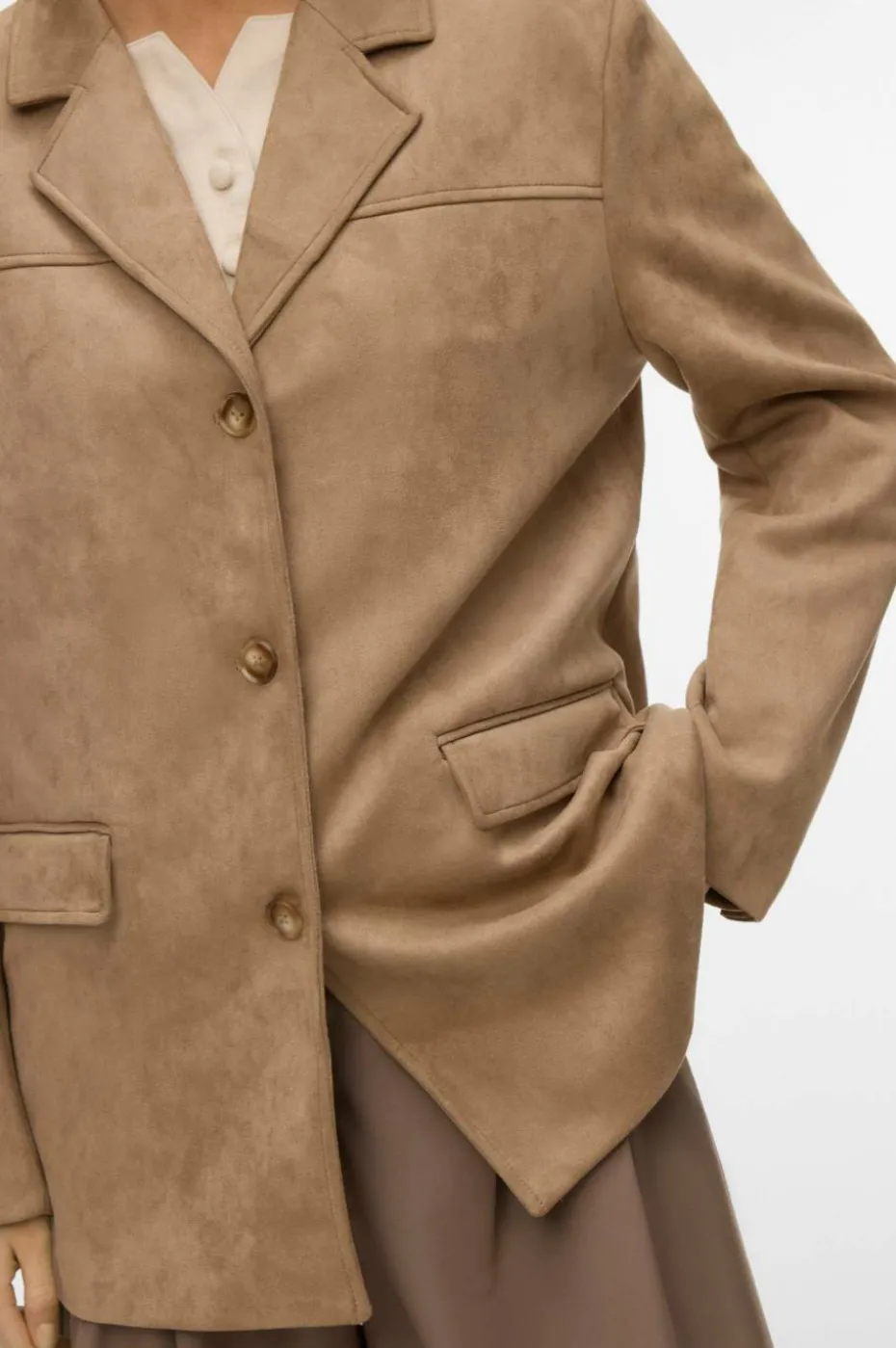 Vero Moda Blazer vmHazel LS Faux Suede Blazer